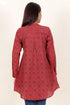 Khaadi Cotton High-Low Shirt in Block Print