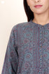 Khaadi Cotton Mandarin Top In Block Print