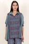 Khaadi Cotton Shirt in Block Print