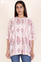 Khaadi Cotton Poncho Top In Block Print