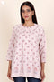 Khaadi Cotton Top In Block Print