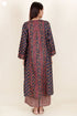 Cambric Cotton Paneled Kurta In Block Print