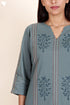 Khaadi Cotton Kurta In Block Print
