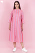 Khaadi Cotton Dress in Stripes