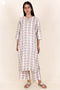 Chanderi Silk Kurta InBlock Print