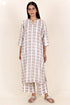 Chanderi Silk Kurta InBlock Print
