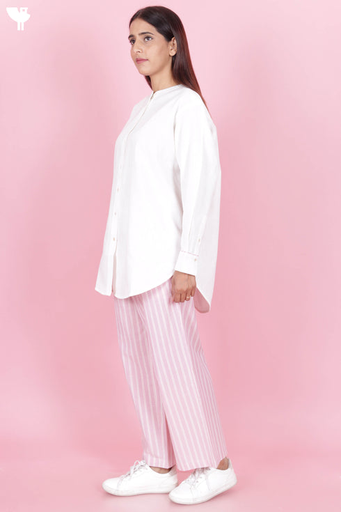 Khaadi Co-Ord Set In Stripes