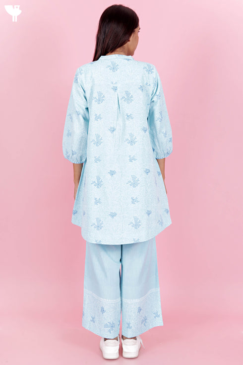 Khaadi Cotton Co-Ord Set In Block Print