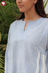 Khaadi Cotton Striped Cotton Top