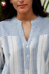 Khaadi Cotton Striped Cotton Top