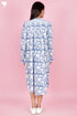 Cambric Cotton Dress With Block Print