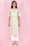 Twill Kurta In Block Print