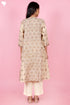 Chanderi Silk Kurta In Block Print