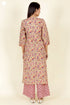 Cambric Cotton Kurta In Floral BlockPrint