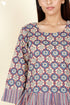Cambric Cotton Top InBlock Print