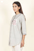 Khaadi Cotton Top With Embroidery