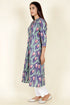 Cambric Cotton Kurta in Block Print