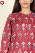 Lyocell Dress In Floral Block Print