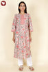 Cambric Cotton Kurta Floral Print