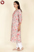 Cambric Cotton Kurta Floral Print