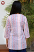 Cambric Cotton Top In Block Print