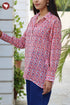 Mul Mul Cotton Top in Screen Print
