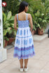 MulMul Cotton Dress in Floral Block Print