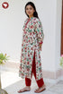 100% Cambric Cotton Floral Kurta