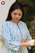 Cambric Cotton Kurta in Floral Print