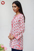 MulMul Cotton Top in Floral Block Print