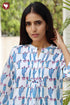 MulMul Cotton Top in Block Print