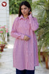 Mul Mul Cotton Pink Striped Shirt