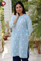 MulMul Cotton Top in Applique and Zigzag Print