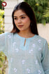 MulMul Cotton Top in Applique and Zigzag Print