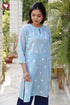 MulMul Cotton Top in Applique and Zigzag Print