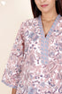 60’s Cotton Full Sleeved Kaftan In Floral Print