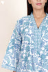 60’s Cotton Full Sleeved Kaftan In Floral Print