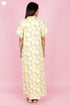 Bizzy Lizzy Kaftan in Floral Block Print