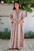 Bizzy Lizzy Peach Floral Kaftan