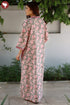 Bizzy Lizzy Peach Floral Kaftan