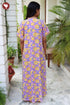 Bizzy Lizzy V-Neck Kaftan in Floral Print