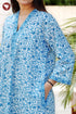 60’s Cotton Full Sleeved Kaftan In Floral Print