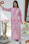 60’s Cotton Full Sleeved Kaftan In Floral Print