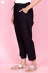 Cambric Cotton Pants In Black
