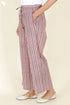 Cambric Cotton Pant In Block Print