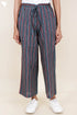 Cambric Cotton Pant In Block Print