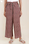 Cambric Cotton Pant In Block Print