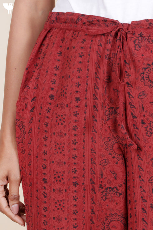 Khaadi Cotton Pant In Block Print