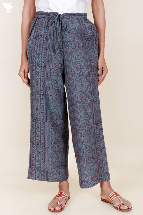 Khaadi Cotton Pant In Block Print