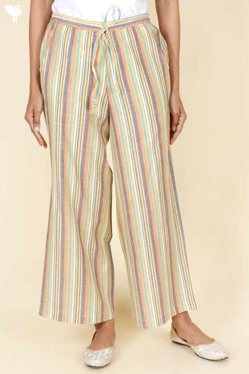 Khaadi Cotton Pant In Stripes